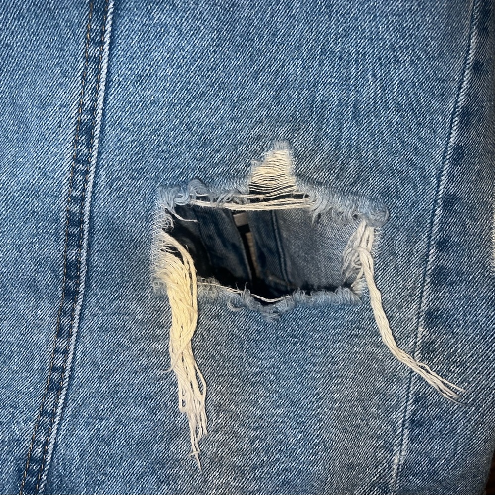BARBIE missguided denim jacket US 4 - Picture 6 of 6